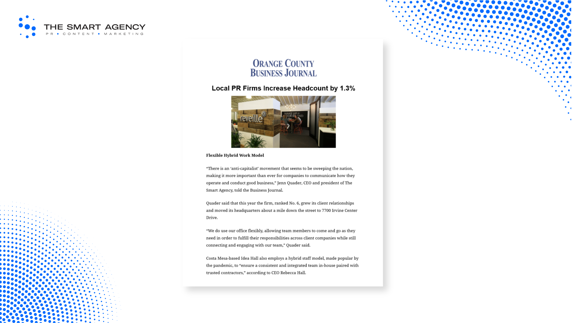 Orange County Business Journal | Jenn Quader on Local Industry Growth